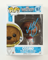 Maria Bakalova Signed "Guardians of the Galaxy" #167 Cosmo Bobble-Head Funko Pop! Vinyl Figure (ACOA) at PristineAuction.com