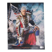 Cody Rhodes Signed WWE 11x14 Photo (Beckett) at PristineAuction.com