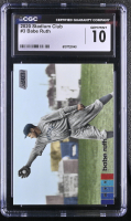 Babe Ruth 2020 Stadium Club #3 (CGC 10) at PristineAuction.com