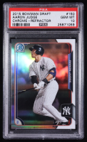 Aaron Judge 2015 Bowman Chrome Draft Refractors #150 RC (PSA 10) at PristineAuction.com