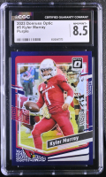 Kyler Murray 2023 Donruss Optic Purple #5 #32/50 (CGC 8.5) at PristineAuction.com