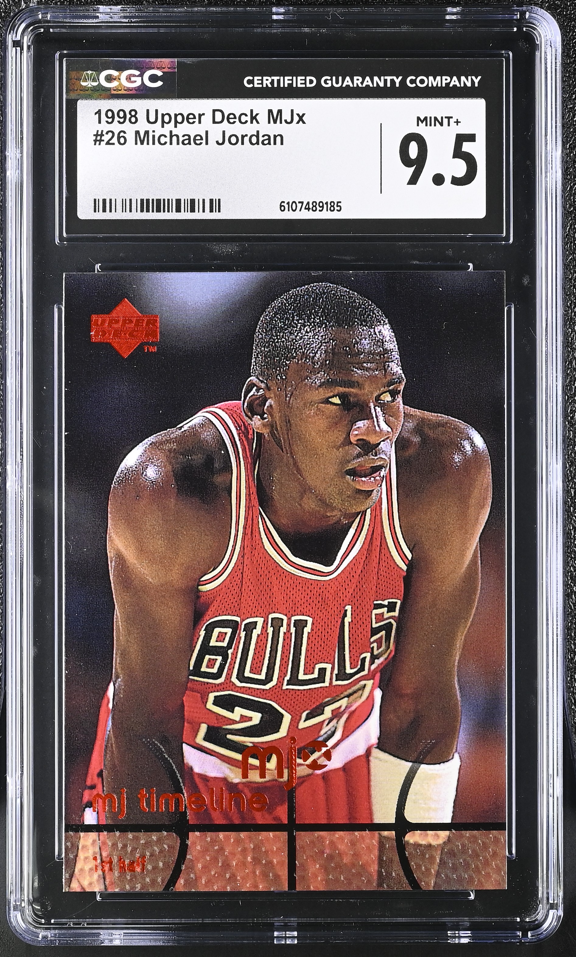 Michael Jordan 1998 Upper Deck MJx #26 (CGC 9.5) at PristineAuction.com Michael Jordan 1998 Upper Deck MJx #26 (CGC 9.5) at PristineAuction.com