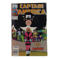 1990 "Captain America" Issue #380 Marvel Comic Book at PristineAuction.com