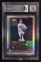Jacob Wilson Signed 2025 Topps Chrome Refractors #96 RC (BGS | Autograph Graded BGS 10) at PristineAuction.com