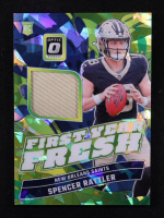 Spencer Rattler 2024 Donruss Optic First Year Fresh Jerseys Ice #37 #43/49 RC at PristineAuction.com