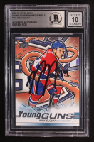 Nick Suzuki Signed 2024-25 Upper Deck Young Guns Renewed Series 2 #471 (BGS | Autograph Graded BGS 10) at PristineAuction.com