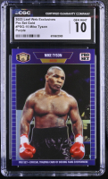 Mike Tyson 2023 Leaf Web Exclusives Pro Set Purple #PSG15 #5/15 (CGC 10) at PristineAuction.com