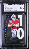 Drake Maye 2024 Panini Select Numbers #20 RC (CGC 8.5) at PristineAuction.com