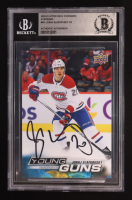 Juraj Slafkovsky Signed 2022-23 Upper Deck Young Guns Oversized #451 RC (BGS) at PristineAuction.com