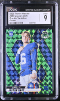 Jaxson Dart 2025 Panini Mosaic Mosaic Green #288 VAR RC (CGC 9) at PristineAuction.com