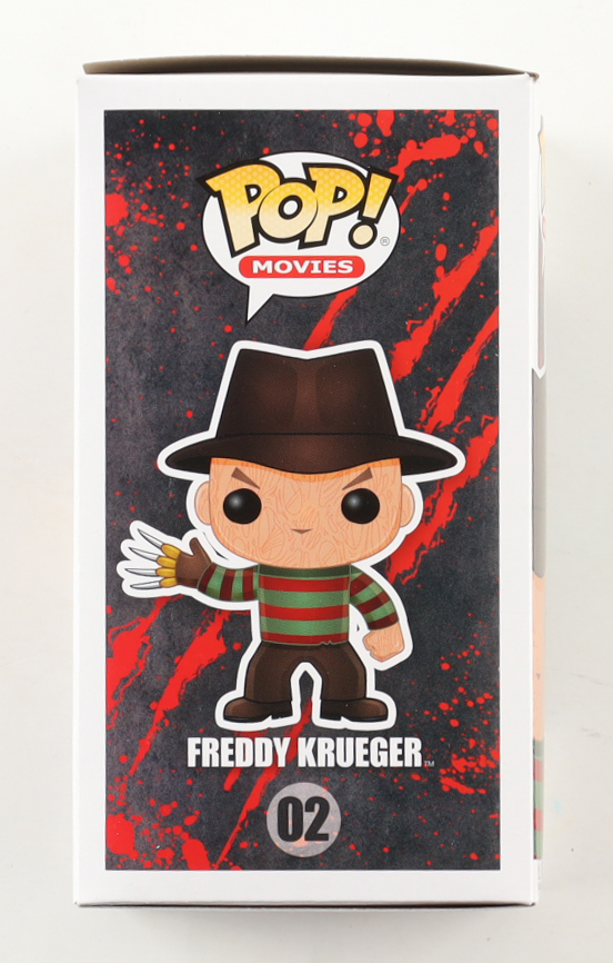 Robert Englund Signed "A Nightmare on Elm Street" #02 Freddy Krueger Funko Pop! Vinyl Figure (ACOA) at PristineAuction.com Robert Englund Signed "A Nightmare on Elm Street" #02 Freddy Krueger Funko Pop! Vinyl Figure (ACOA) at PristineAuction.com