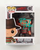 Robert Englund Signed "A Nightmare on Elm Street" #02 Freddy Krueger Funko Pop! Vinyl Figure (ACOA) at PristineAuction.com