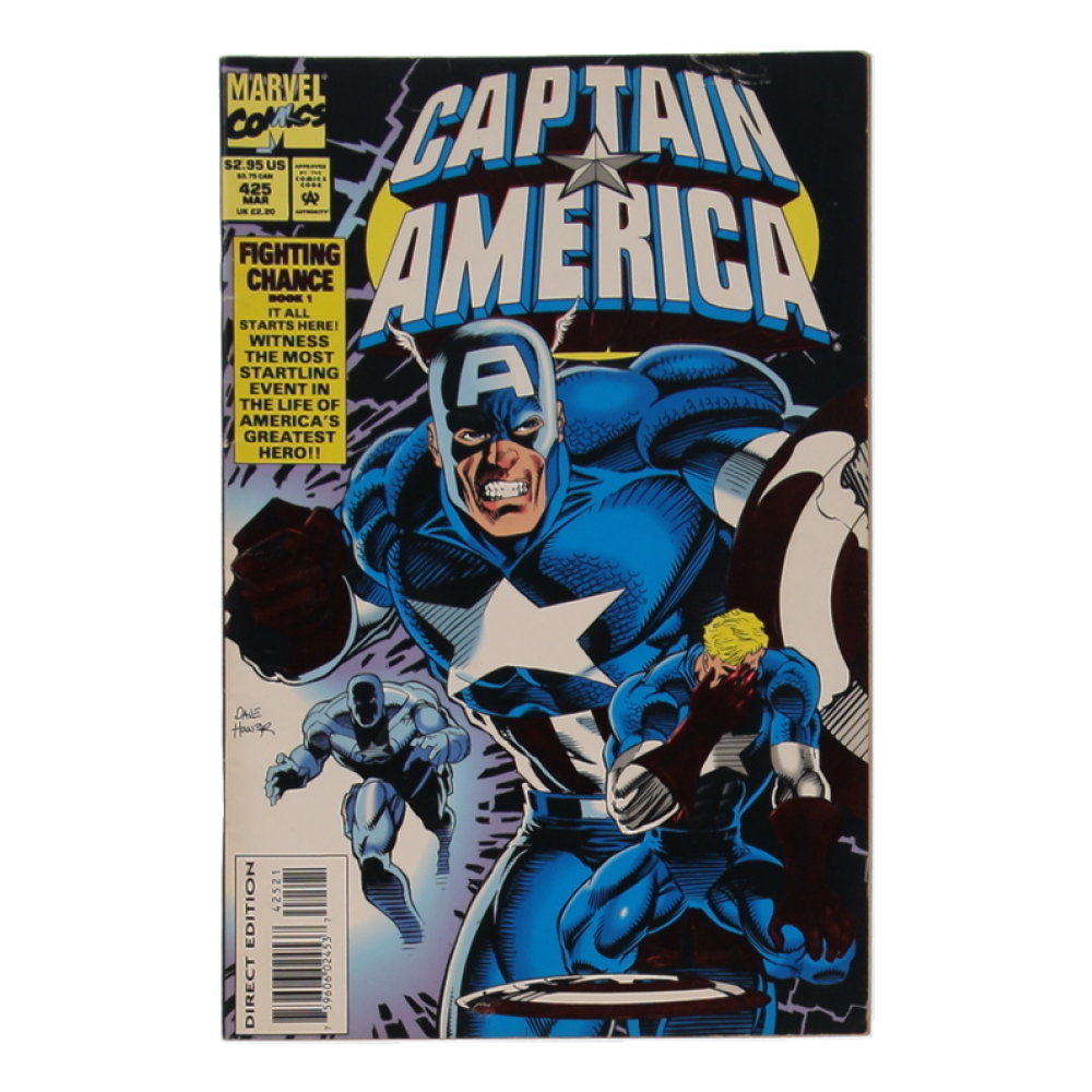 1994 "Captain America" Issue #425 Marvel Comic Book at PristineAuction.com