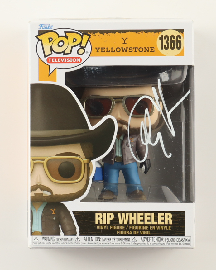Cole Hauser Signed "Yellowstone" #1366 Rip Wheeler Funko Pop! Vinyl Figure (ACOA) at PristineAuction.com Cole Hauser Signed "Yellowstone" #1366 Rip Wheeler Funko Pop! Vinyl Figure (ACOA) at PristineAuction.com
