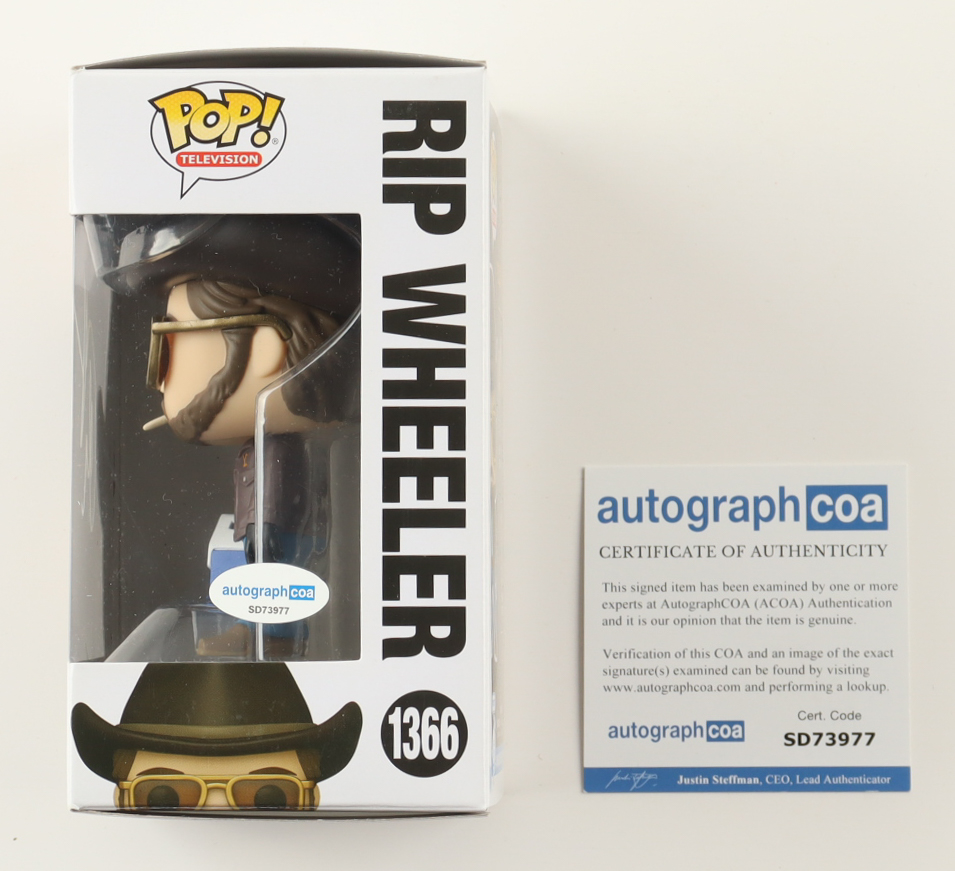 Cole Hauser Signed "Yellowstone" #1366 Rip Wheeler Funko Pop! Vinyl Figure (ACOA) at PristineAuction.com Cole Hauser Signed "Yellowstone" #1366 Rip Wheeler Funko Pop! Vinyl Figure (ACOA) at PristineAuction.com