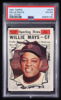 Willie Mays 1961 Topps #579 AS (PSA 4) at PristineAuction.com