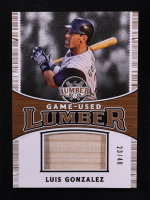 Luis Gonzalez 2024 Leaf Lumber Game-Used Lumber #GUL59 #23/40 at PristineAuction.com