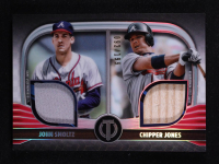 John Smoltz / Chipper Jones 2022 Topps Tribute Dual Player Relics #DR2SJ #092/199 at PristineAuction.com