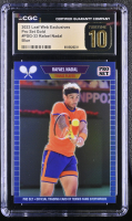 Rafael Nadal 2023 Leaf Web Exclusives Pro Set Blue #PSG33 #18/25 (CGC 10 | Pristine Black Label) at PristineAuction.com