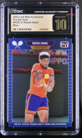 Rafael Nadal 2023 Leaf Web Exclusives Pro Set Blue #PSG33 #1/25 (CGC 10 | Pristine Black Label) at PristineAuction.com