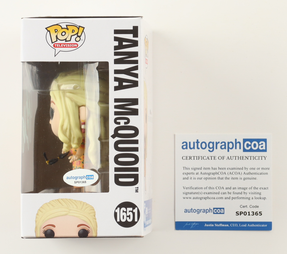 Jennifer Coolidge Signed "The White Lotus" #1651 Tanya McQuoid Funko Pop! Vinyl Figure (ACOA) at PristineAuction.com Jennifer Coolidge Signed "The White Lotus" #1651 Tanya McQuoid Funko Pop! Vinyl Figure (ACOA) at PristineAuction.com