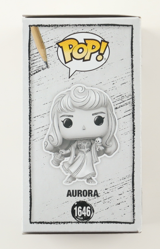 Elle Fanning Signed "Sleeping Beauty" #1646 Aurora Funko Pop! Vinyl Figure (PSA) at PristineAuction.com Elle Fanning Signed "Sleeping Beauty" #1646 Aurora Funko Pop! Vinyl Figure (PSA) at PristineAuction.com