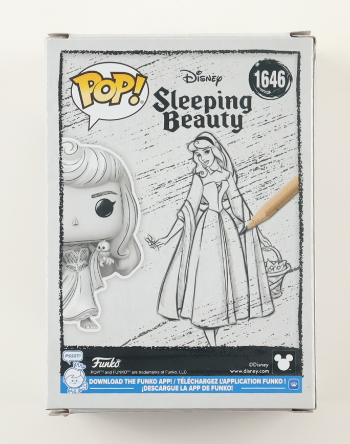 Elle Fanning Signed "Sleeping Beauty" #1646 Aurora Funko Pop! Vinyl Figure (PSA) at PristineAuction.com Elle Fanning Signed "Sleeping Beauty" #1646 Aurora Funko Pop! Vinyl Figure (PSA) at PristineAuction.com