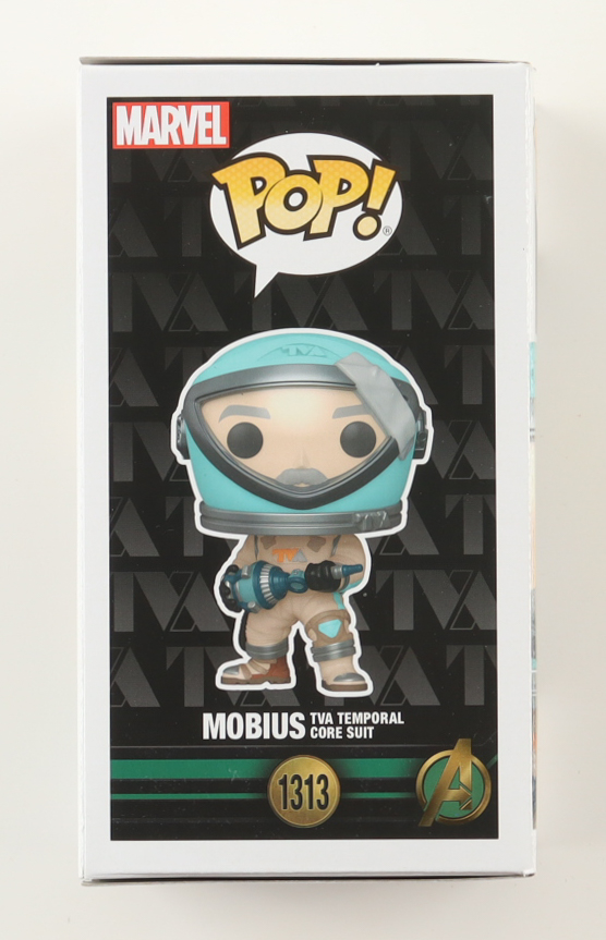 Owen Wilson Signed "Loki: Season 2" #1313 Mobius TVA Temporal Core Suit Bobble-Head Funko Pop! Vinyl Figure (SWAU) at PristineAuction.com Owen Wilson Signed "Loki: Season 2" #1313 Mobius TVA Temporal Core Suit Bobble-Head Funko Pop! Vinyl Figure (SWAU) at PristineAuction.com