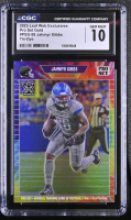 Jahmyr Gibbs 2023 Leaf Web Exclusives Pro Set Rainbow #PSG99 RC #1/5 (CGC 10) at PristineAuction.com