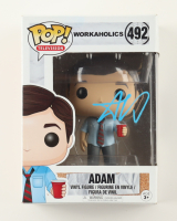 Adam DeVine Signed "Workaholics" #492 Adam Funko Pop! Vinyl Figure (ACOA) at PristineAuction.com