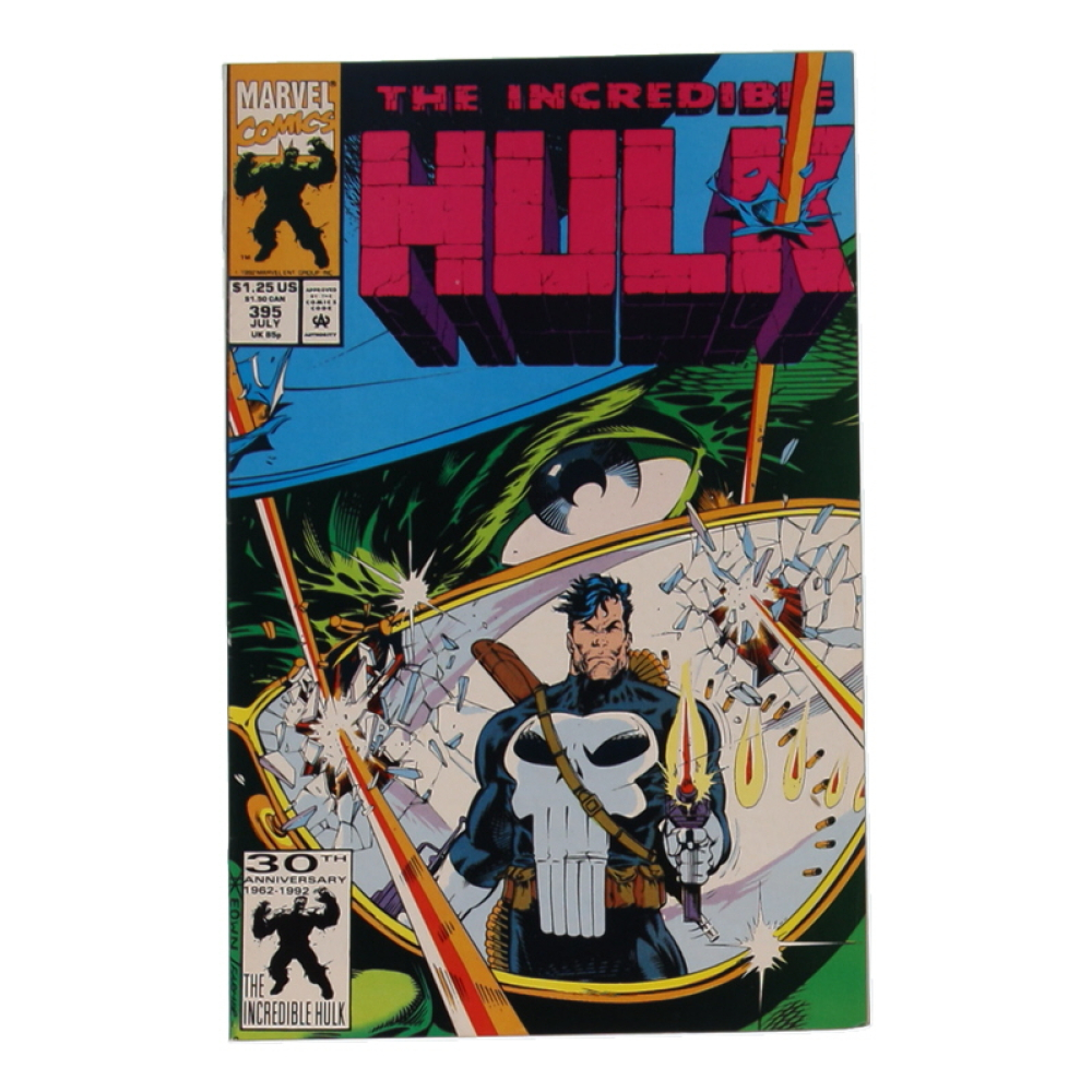 1992 "The Incredible Hulk" Issue #395 Marvel Comic Book at PristineAuction.com
