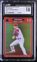 Shohei Ohtani 2023 Leaf Web Exclusives Pro Set Red #PSG69 #53/89 (CGC 10) at PristineAuction.com