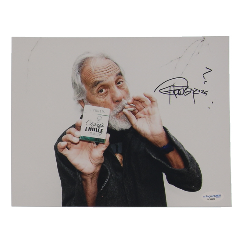 Tommy Chong Signed 8x10 Photo Inscribed "2025" (AutographCOA) at PristineAuction.com Tommy Chong Signed 8x10 Photo Inscribed "2025" (AutographCOA) at PristineAuction.com