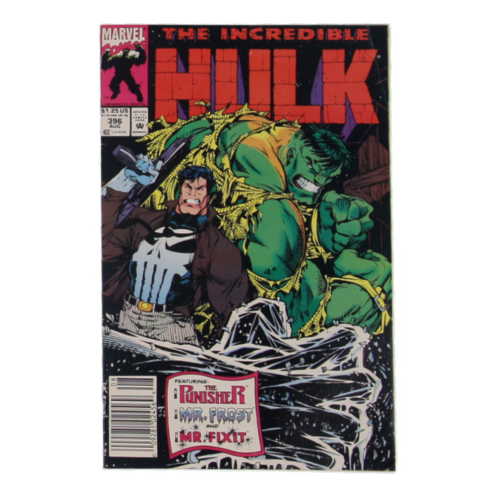 1992 "The Incredible Hulk" Issue #396 Marvel Comic Book at PristineAuction.com