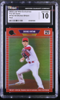 Shohei Ohtani 2023 Leaf Web Exclusives Pro Set Red #PSG69 #41/89 (CGC 10) at PristineAuction.com