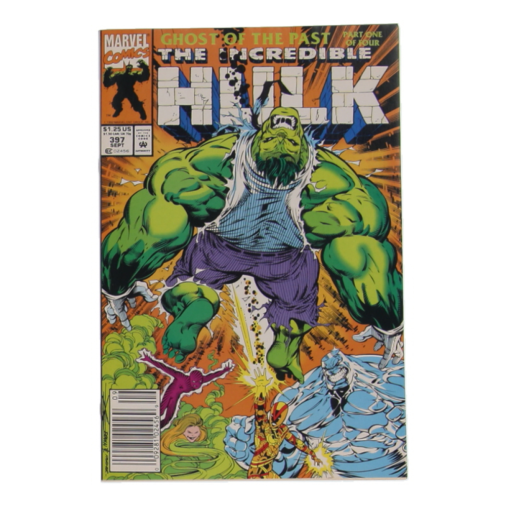 1992 "The Incredible Hulk" Issue #397 Marvel Comic Book at PristineAuction.com