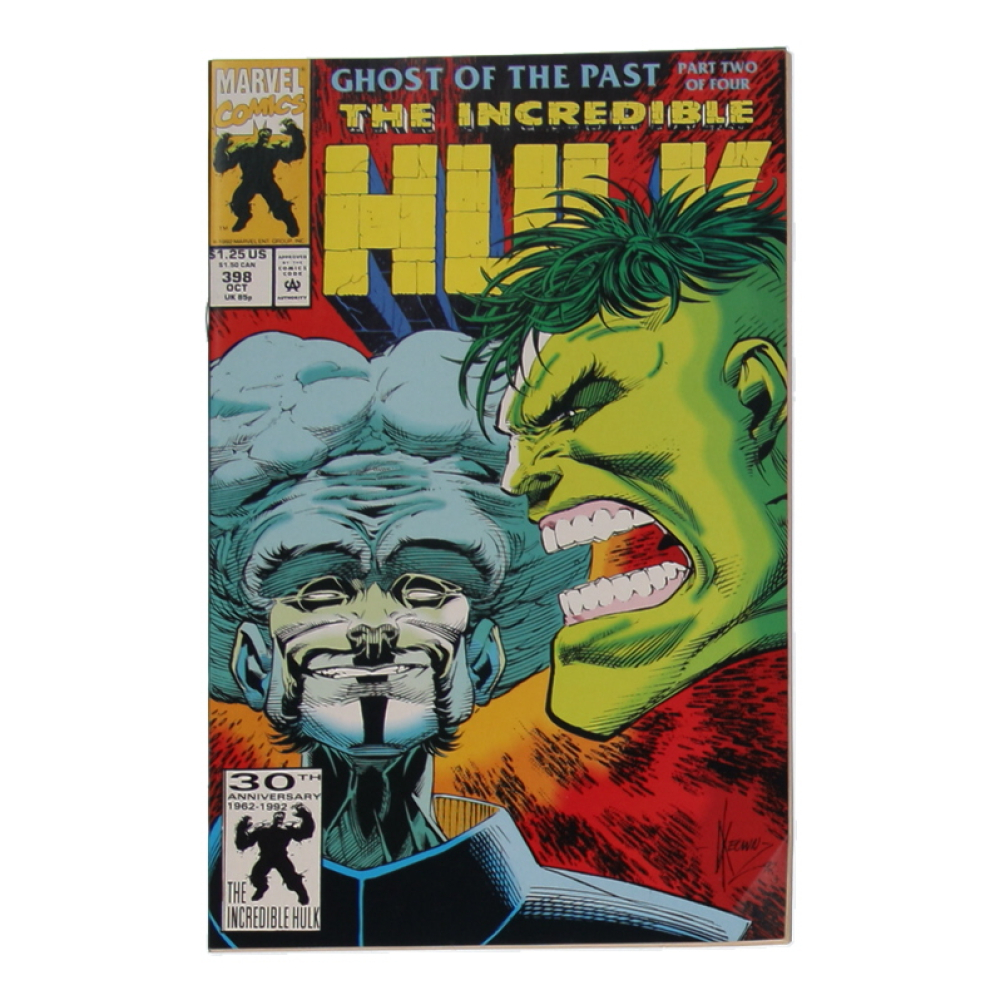 1992 "The Incredible Hulk" Issue #398 Marvel Comic Book at PristineAuction.com