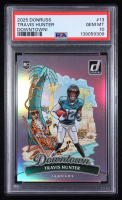 Travis Hunter 2025 Donruss Downtown! #13 RC (PSA 10) at PristineAuction.com