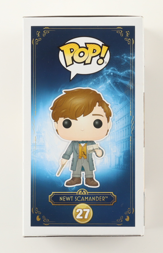 Eddie Redmayne Signed "Fantastic Beasts: The Crimes of Grindelwald" #27 Newt Scamander Funko Pop! Vinyl Figure (ACOA) at PristineAuction.com Eddie Redmayne Signed "Fantastic Beasts: The Crimes of Grindelwald" #27 Newt Scamander Funko Pop! Vinyl Figure (ACOA) at PristineAuction.com