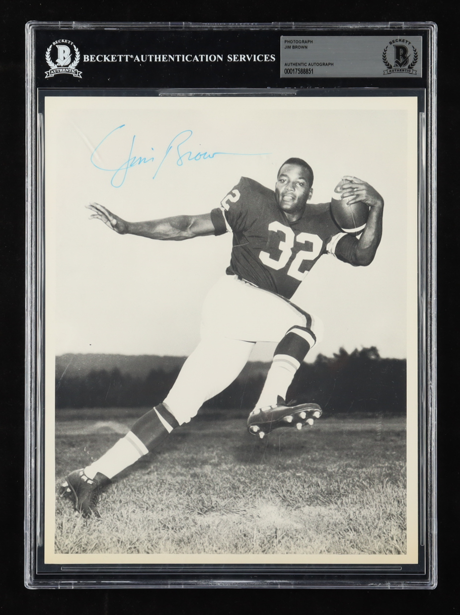 Jim Bown Signed Browns 8x10 Photo (BAS) at PristineAuction.com Jim Bown Signed Browns 8x10 Photo (BAS) at PristineAuction.com