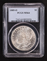 1885-O Morgan Silver Dollar (PCGS MS64) at PristineAuction.com