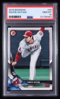 Shohei Ohtani 2018 Bowman #49 RC (PSA 10) at PristineAuction.com
