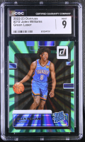 Jalen Williams 2022-23 Donruss Holo Green Laser #212 RR RC (CGC 9) at PristineAuction.com