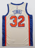 Karl-Anthony Towns Signed Knicks Nike Authentic Jersey (PSA) at PristineAuction.com