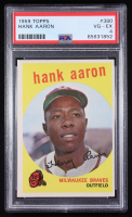 Hank Aaron 1959 Topps #380 (PSA 4) at PristineAuction.com