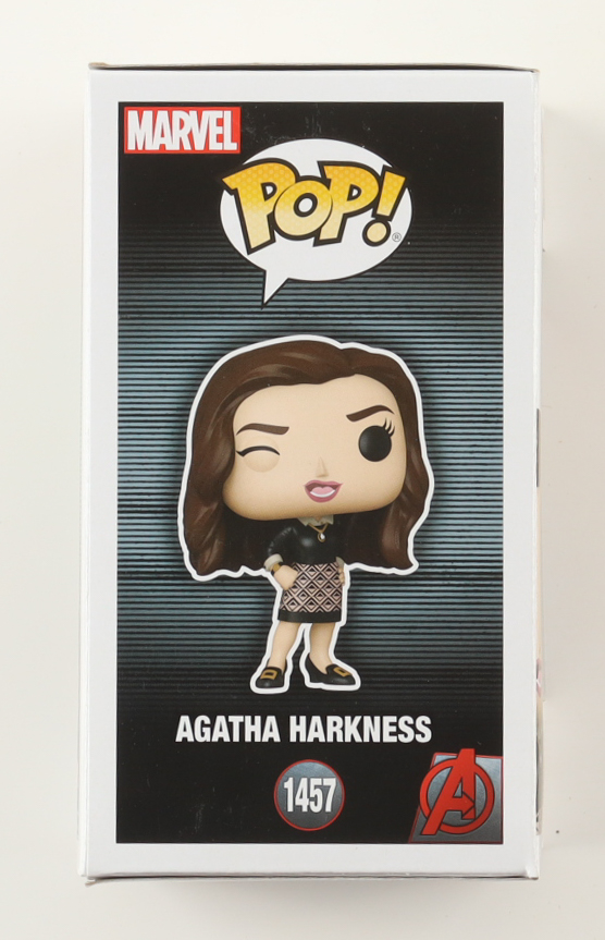 Kathryn Hahn Signed "WandaVision" #1457 Agatha Harkness Funko Pop! Vinyl Figure (ACOA) at PristineAuction.com Kathryn Hahn Signed "WandaVision" #1457 Agatha Harkness Funko Pop! Vinyl Figure (ACOA) at PristineAuction.com