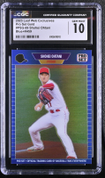 Shohei Ohtani 2023 Leaf Web Exclusives Pro Set Blue #PSG69 #2/25 (CGC 10) at PristineAuction.com