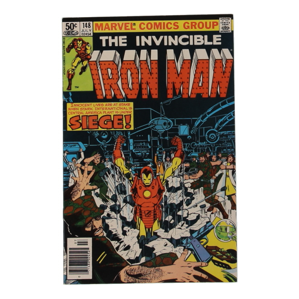 1981 "The Invincible Iron Man" Issue #148 Marvel Comic Book at PristineAuction.com