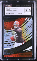 Shedeur Sanders 2025 Panini Revolution Futures #19 RC (CGC 8.5) at PristineAuction.com