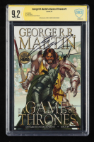 George R. R. Martin & Daniel Abraham Signed 2012 "A Game of Thrones" #8 Dynamite Comic Book (CBCS 9.2) at PristineAuction.com